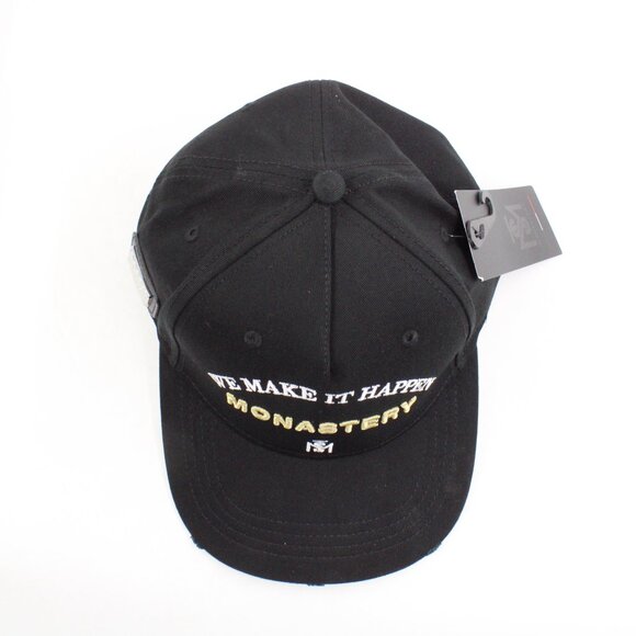 Black and Gold Men's Hat - Picture 6 of 13